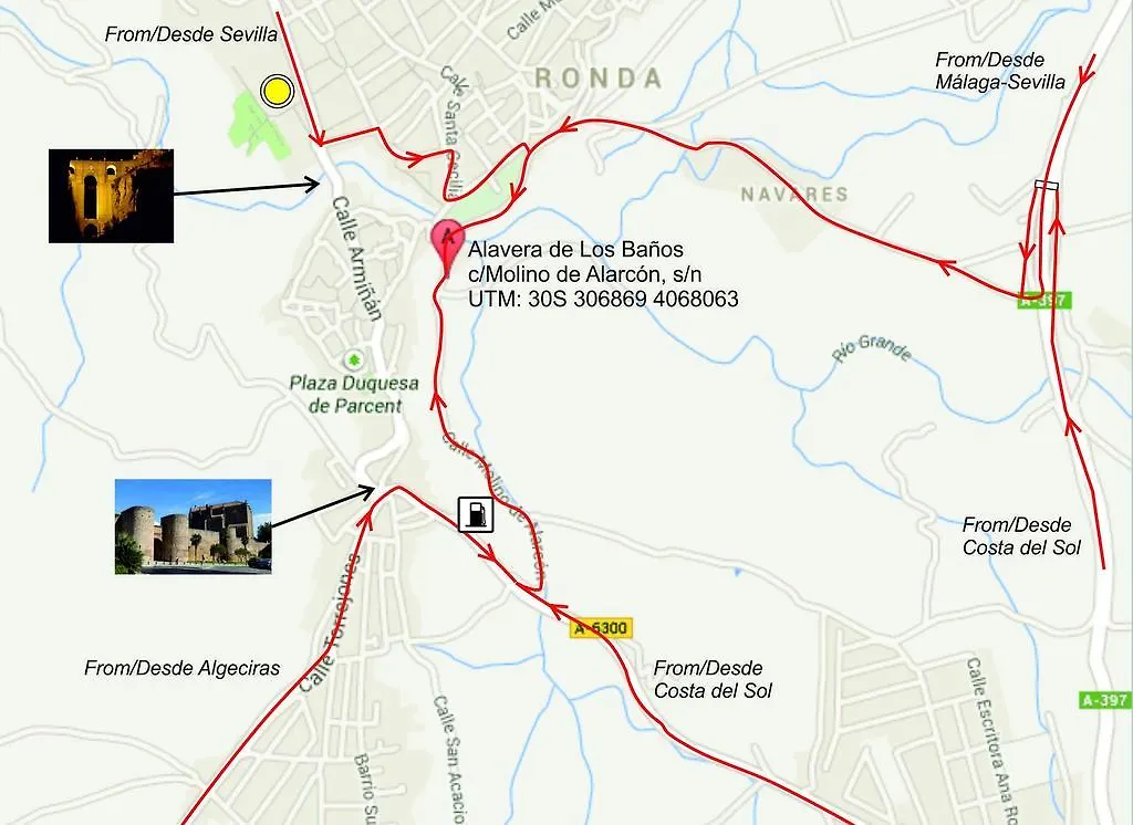 Alavera De Los Banos Ronda Hotel